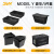3W适用于特斯拉ModelY Model 3专用储物盒座椅下后备箱收纳盒储物箱 Model Y后排专用垃圾桶保ABS材质