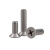 筑采（ZHUCAI）十字平头螺钉304不锈钢十字沉头螺丝 M2x5(500个) 2包起售 1包价