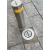 定制适用不锈钢路桩固定活动预埋式可拆卸防撞柱加厚隔离路障反光警示柱请 304材质219管1.5mm 40CM高
