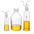 孟氏洗瓶高硼硅加厚玻璃直管多孔气体洗瓶洗气瓶60/125/250/500/1 2500ml单瓶