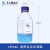 京京 玻璃棕色透明蓝盖丝口试剂瓶高硼硅蓝盖瓶100/250/500/1000ml 透明1000ml