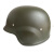 君兮  QGF03凯夫拉训练头盔 战术头盔轻型训练防护盔 不含内衬 军绿色 600克