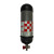 霍尼韦尔BC1868527G空气呼吸器气瓶 6.8L碳纤维国产带表黑色  1个装