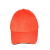 谋福 CNMF 9349 防碰撞工作帽安全帽  防晒帽 运动型防撞帽 车间工作帽内胆式鸭舌帽 可定制logo  （橙色 ）