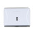 海斯迪克 擦手纸巾盒 卫浴酒店洗手间防水免打孔抽纸盒 白色（赠送2种安装配件） HZL-165