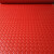 居拾忆 脚垫人字形塑料红垫防水防油PVC防滑垫满铺地板胶垫子楼梯垫厨房浴室垫 1.5mm厚红色1.6米宽15米长