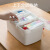 FACEMINI样品收纳箱多功能收纳盒零件箱便携式塑料药箱试剂箱整理箱存放箱· YB1706药箱红色小号