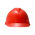 梅思安/MSA ABS标准型一指键帽衬 V型安全帽施工建筑工地劳保头盔 红色 5顶装 企业定制