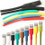 广邦电缆附件 RSG-φ10 绝缘套管电工数据电线电缆保护热收缩管 黄色10/100米/卷