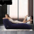 居威尼2024新款情侣躺椅便携式充气沙发座椅户外防水坐垫车载气垫 蓝色充气沙发+电动充气泵