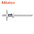 Mitutoyo 三丰 数显深度卡尺 571-251-20（0-150mm，0.01mm）银色 带输出口 数据线另购 日本原装进口