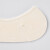 无印良品 MUJI 女式 宽脚尖不易滑落 蚕丝混 隐形船袜 F9SA104 米白色 21-23cm