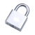 汇创佳（WHITERC）不锈钢挂锁防水防锈锁多用安防途锁30mm  配3把钥