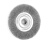 梵选  平型镀铜铜丝轮平孔平不锈钢钢丝轮平行机用钢丝刷除锈抛光轮  单位： 个 250*32钢丝轮0.3粗丝 