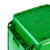e洁 加厚垃圾桶240L，绿色单位个起订量5