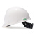 梅思安/MSA V-Gard标准型PE V型安全帽工地建筑工程防砸防冲击头盔 超爱戴帽衬带下颚带 可定制 黄色