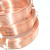 永行紫铜裸铜丝/线 裸铜线 硬导电铜线直径1/1.5/2.5/4/6mm平方 0.75平方(100米)