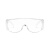 胜丽SG1611百叶窗式护目镜透明工作防护眼镜防风沙防冲击1个装