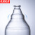 京洲实邦 实验室密封试剂培养瓶3.3钳口玻璃厌氧瓶 1000ml ZJ-1798