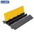 苏识 橡胶斜纹线槽减速带 大一线槽 1000×300×48mm 黑黄色 约8.9kg 个