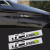 迪彦适用于奔驰车标贴AMG改装酷派轿跑改装车标贴运动贴标个性尾标贴 GLC260贴 17-24黑色款需炭黑联系客服