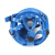 思创 STRONG  ST-M80-2 硅胶大视野防毒面具（不含滤盒）防毒面具防有机气体 酸性气体1个 蓝色 均码