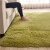 沙发前的地垫地毯卧室客厅满铺可爱房间床边毯茶几沙发榻榻米长方 草绿色短绒 1.4*2米