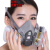 6200防毒面具口罩喷漆防粉尘油漆专用呼吸防护化工气体工业全面 6006滤盒一对