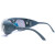 厚创 隔热电焊面罩烧焊氩弧焊焊工电焊眼镜面部防护面罩阻燃轻便 3个透明眼镜