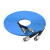 创优捷 光纤跳线 铠装 双纤 ST/UPC-ST/UPC-单模-G.652D-3mm-3M-LSZH-蓝色