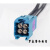 Mini-Fakra迷你4合1线端线束连接器LVDS线 转接线 2298721-9 罗森博格 0.4m