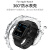 例米 适用苹果手表iwatch9/8/7/6/5/4潜水表带apple watch8防水套防水壳腕带八代 7# 黑壳+夜光带 适用Apple Watch7/8/9代【45mm】