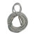 14mm16mm18mm插编双扣起重钢丝绳吊具索具钢丝绳吊起重编头钢丝绳 14毫米6米