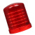 BOWERY磁吸式报警灯吸顶声光警示灯LED频闪路障安全信号灯LTD-1101J 24V红色 1个