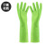 曼睩M031绿色乳胶加厚款防水防油耐磨38cm加厚劳保乳胶加厚手套