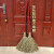 竹扫把环卫清洁硬毛扫帚手工大扫把室外马路加厚庭院竹子2把 高粱苗木把(2把)
