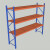 固豪仓储 2.5T三立柱重型货架 L外268*100*330cm*3层蓝橘色主架zwdz