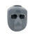 谋福 电焊面罩头戴式 耐高温电焊面屏烧焊氩弧焊二保电焊眼镜 （灰色眼镜5个）