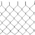 唯曼热镀锌铁丝钢丝勾花护栏网围栏菱形网格养殖果园网防护网 3.3毫米粗8厘米孔1.2米高10米长