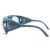 厚创 隔热电焊面罩烧焊氩弧焊焊工电焊眼镜面部防护面罩阻燃轻便 3个透明眼镜