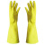 3M 思高薄巧型天然橡胶手套 柔韧轻薄灵活防水防滑 商用清洁 中号（1付）