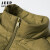 吉普（JEEP）轻薄羽绒服男短款超轻休闲白鸭绒立领纯色石墨烯保暖防寒男装外套 碳灰 XY1553 XL 建议130-150斤