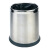 南 GPX-45 南方多层圆形垃圾桶 砂钢 商用酒店宾馆客房不锈钢垃圾桶 房间桶 果皮桶 内桶容量9.8升