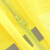 者也 荧光黄长款反光连体雨衣保安巡逻交通执勤双层劳保路政铁路施工警示雨披可印字 荧光黄长款3XL(185)031