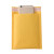 安英卡尔  牛皮纸自封袋 复合气泡信封袋泡沫防震黄色快递袋 19x19+4cm(400只装） A1698