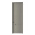 立将 木门 CPL木门碳晶材质简约现代卧室门木质复合门室内门套装房门无漆碳晶木门 L95