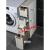 18CM夹缝收纳柜抽屉式卫生间塑料整理储物柜子厨房缝隙置物架 18厘米标准款：四层 1个