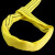 铸固 起重吊装带 涤纶柔性工业行车布双扣环眼吊带彩色护套吊车吊绳 2吨6米 