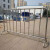 不锈钢铁马交通安全市政隔离栏道路市政护栏施工基坑护栏定制不锈 201不锈钢铁马1*1.5米管径32*19