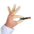 谋福 CNMF 8796 手指套 防滑手指套 点钞手指套 工作橡胶手指套 （米黄指套 约1000只/袋） 普通白色 